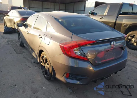 2020 Honda Civic Sport from USA, damaged, VIN 2HGFC2F80LH575856